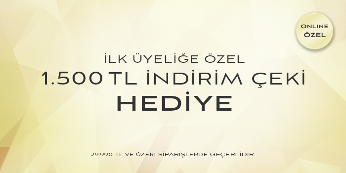 İlk üyelik çek banner
