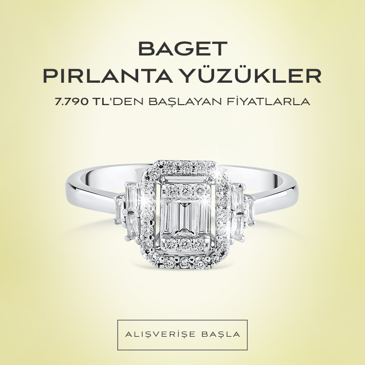 baget pırlanta yüzükler
