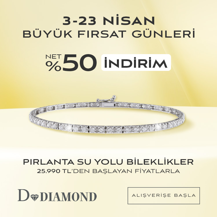 Pırlanta Su Yolu Bileklikler