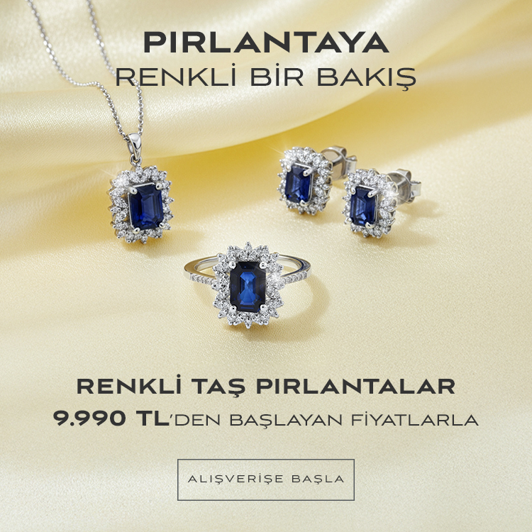 Renkli Taş Pırlantalar