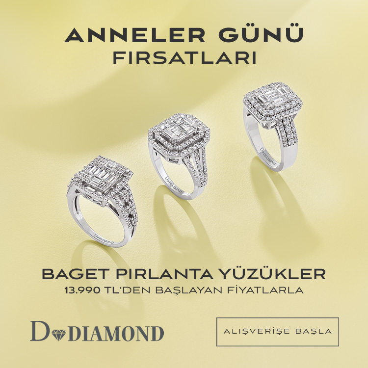 Baget Pırlanta Yüzükler 