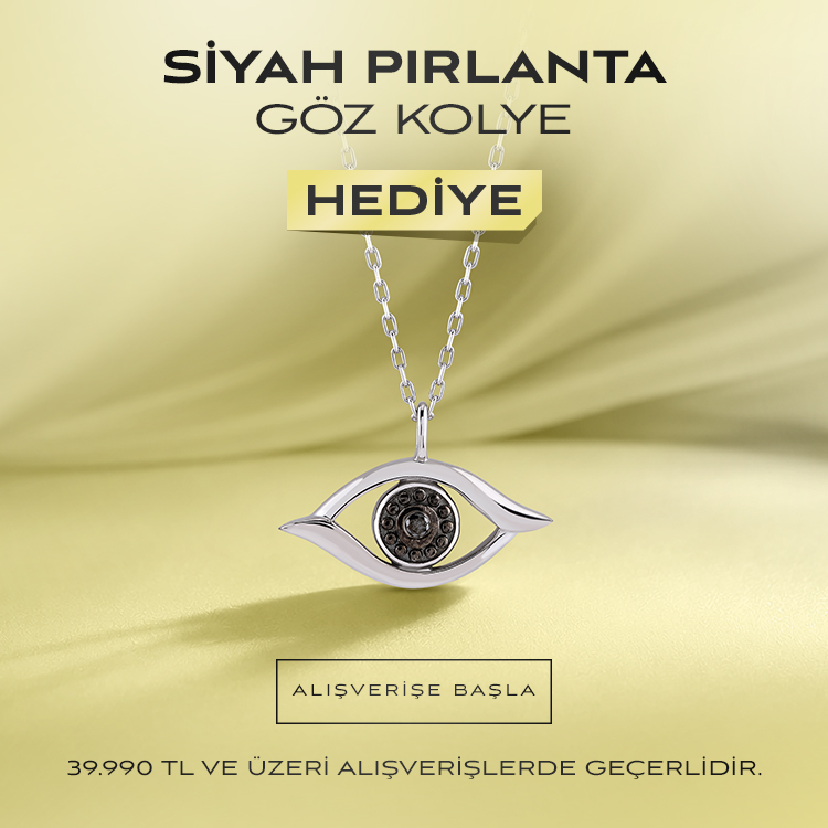 Pırlantalı İnci Kolye Hediye