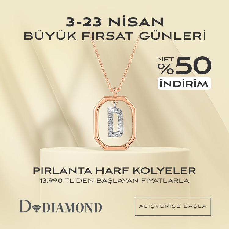 Pırlanta Harf Kolyeler