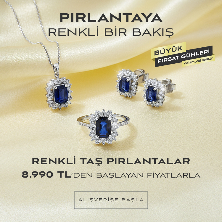 Renkli Taş Pırlantalar