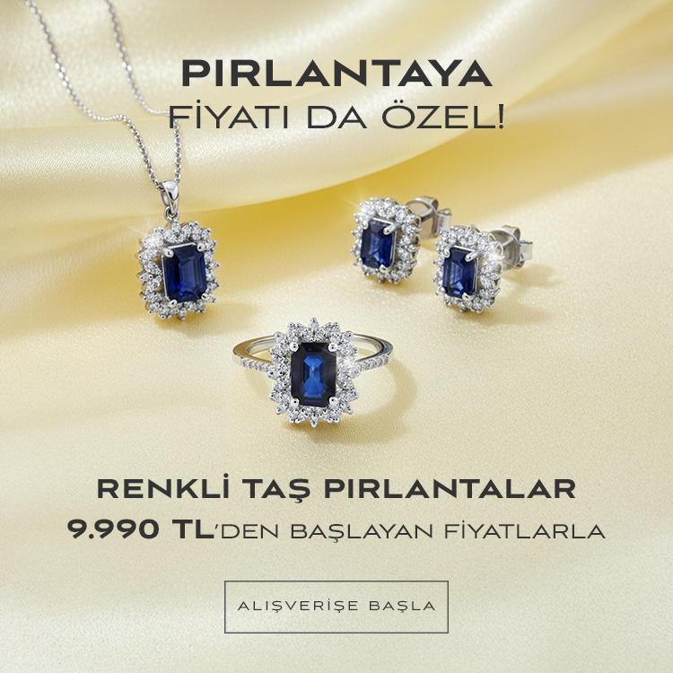 Renkli Taş Pırlantalar