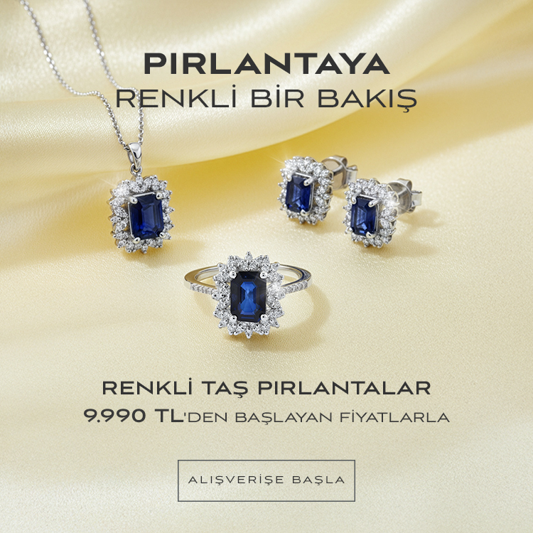 Renkli Taş Pırlantalar