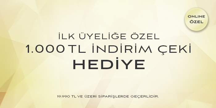 İlk üyelik çek banner