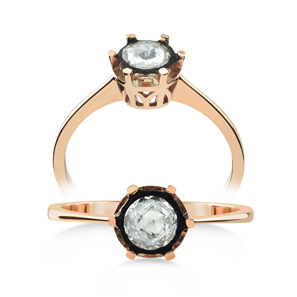 0,14 Karat Elmas Pırlanta Yüzük Ddiamond
