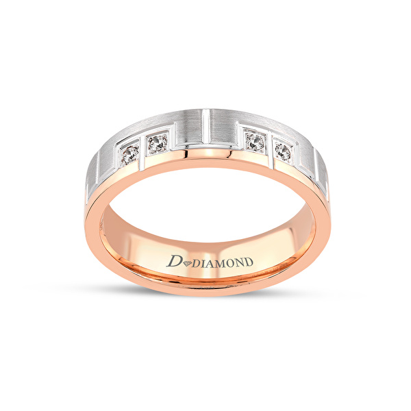 Özel Tasarım Kadın Alyans  Ddiamond