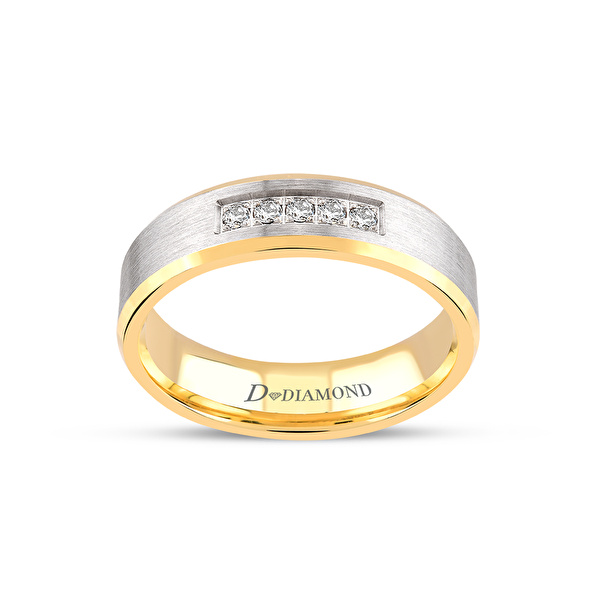 Özel Tasarım Kadın Alyans  Ddiamond