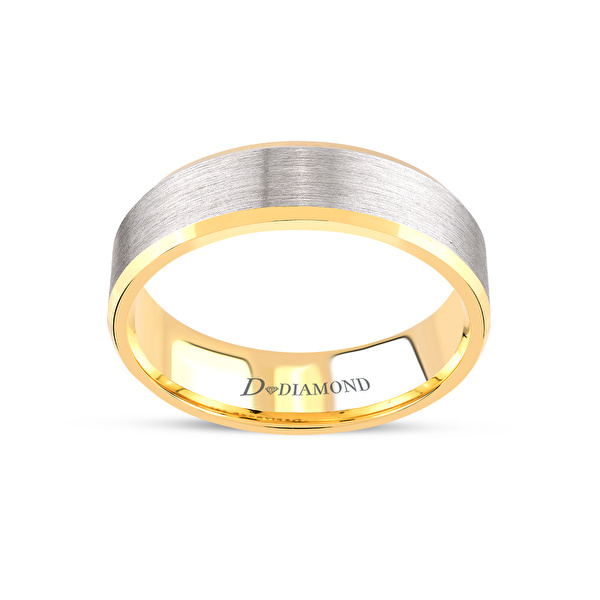 Özel Tasarım Erkek Alyans  Ddiamond