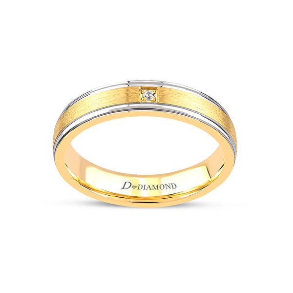 Özel Tasarım Kadın Alyans  Ddiamond