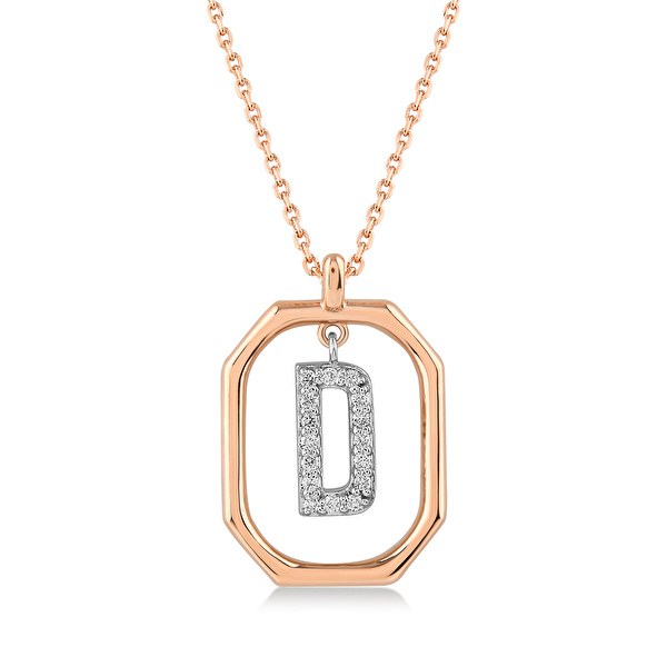 0,10 Karat D Harfi Pırlanta Kolye Ddiamond