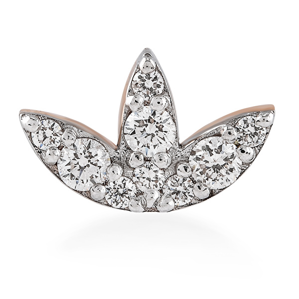 0,13 Karat Pırlanta Tragus Küpe Ddiamond