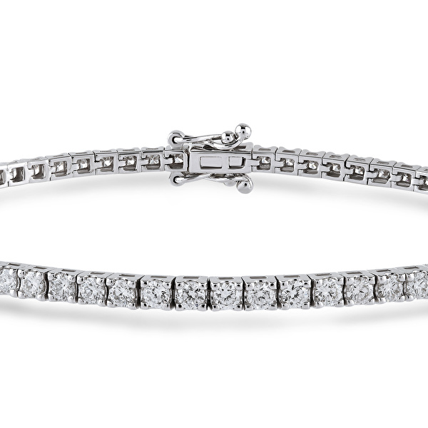 2,00 Karat Pırlanta Su Yolu Bileklik