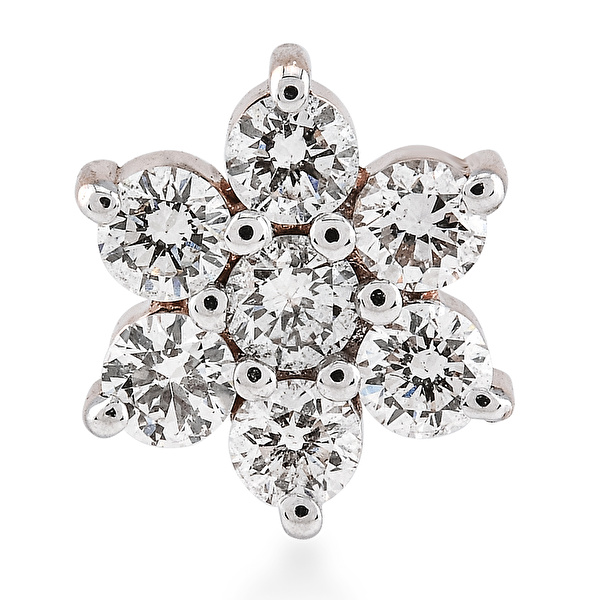 0,07 Karat Pırlanta Tragus Küpe Ddiamond