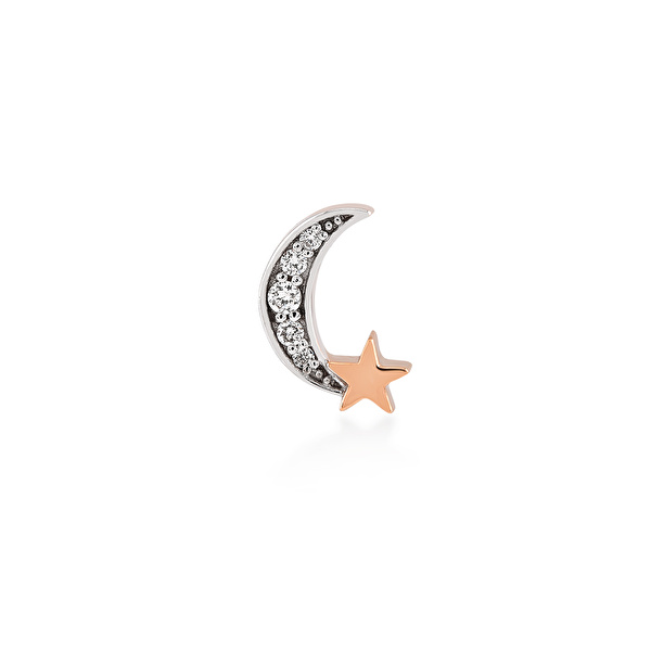 0,05 Karat Pırlanta Tragus Küpe