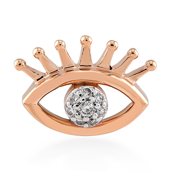 0,03 Karat Pırlanta Tragus Küpe Ddiamond