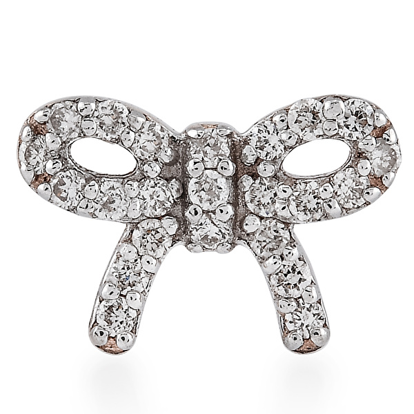0,07 Karat Pırlanta Tragus Küpe Ddiamond