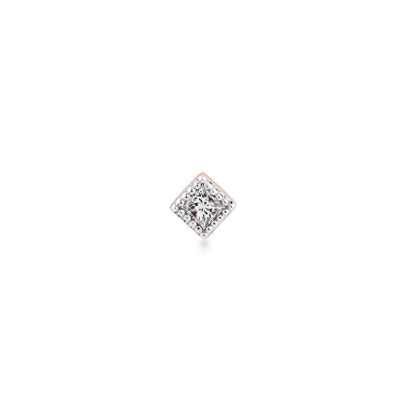 0,05 Karat Pırlanta Tragus Küpe Ddiamond