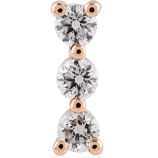 0,09 Karat Pırlanta Tragus Küpe