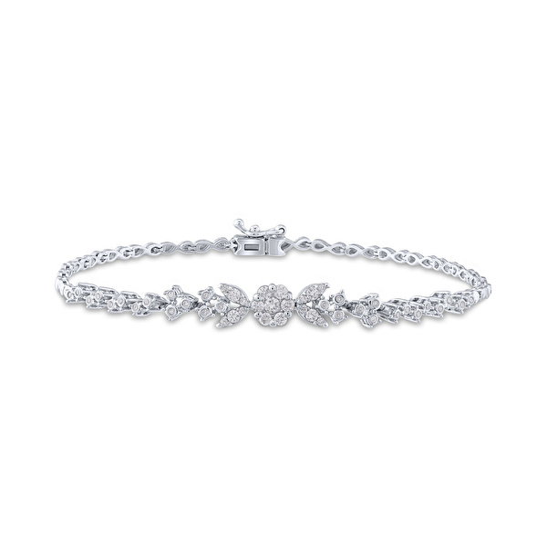 0,47 Karat Tasarım Pırlanta Bileklik Ddiamond