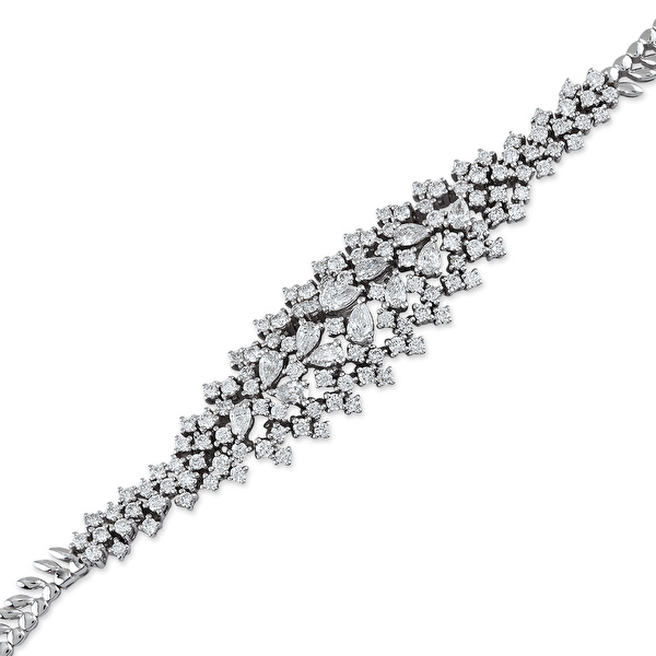 3,80 Karat Tasarım Pırlanta Bileklik Ddiamond