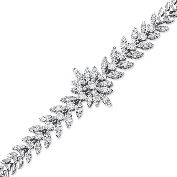 2,45 Karat Tasarım Pırlanta Bileklik Ddiamond