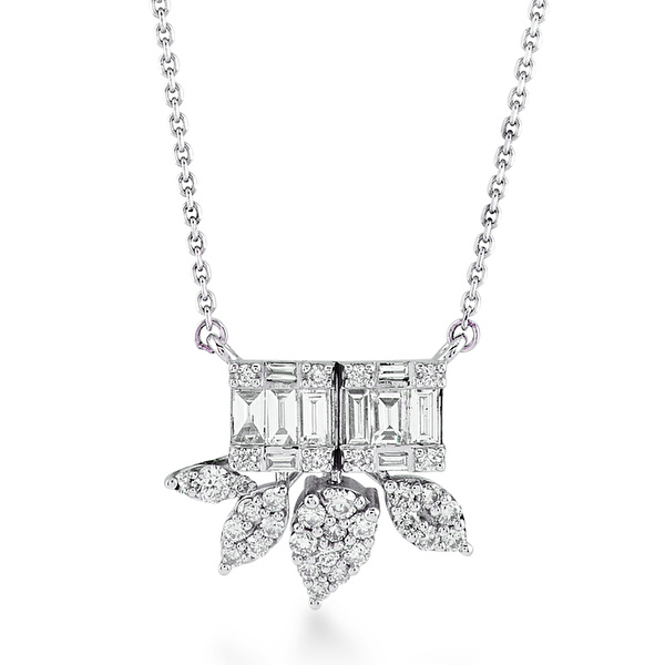 0,65 Karat Pırlanta Tasarım Kolye Ddiamond