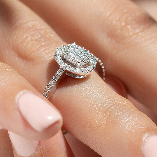0,36 Karat Tasarım Pırlanta Yüzük Ddiamond