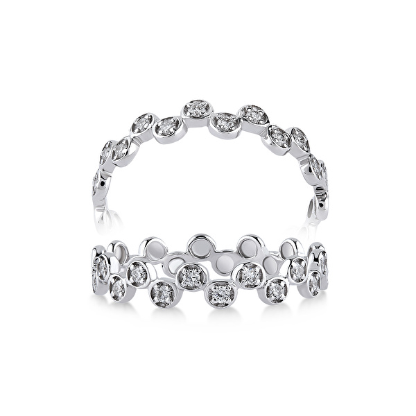 0,15 Karat Tasarım Pırlanta Yüzük Ddiamond