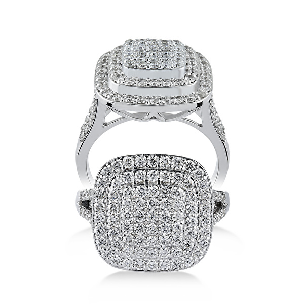 1,10 Karat Tasarım Pırlanta Yüzük  Ddiamond