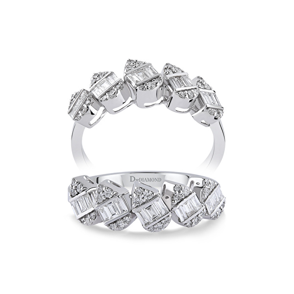 0,33 Karat Tasarım Pırlanta Yüzük Ddiamond