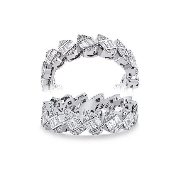 0,84 Karat Tasarım Pırlanta Yüzük Ddiamond