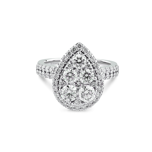 1,50 Karat Tasarım Pırlanta Yüzük Ddiamond