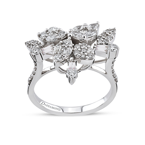 0,85 Karat Pırlanta Tasarım  Yüzük 