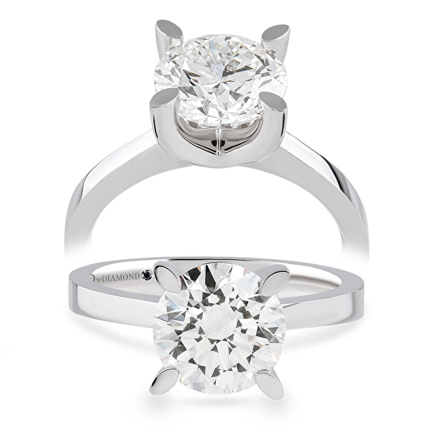 2,00 Karat Tektaş Pırlanta Yüzük Ddiamond