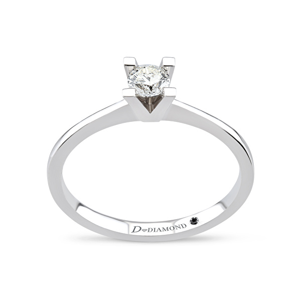 0,20 Karat Tektaş Pırlanta Yüzük