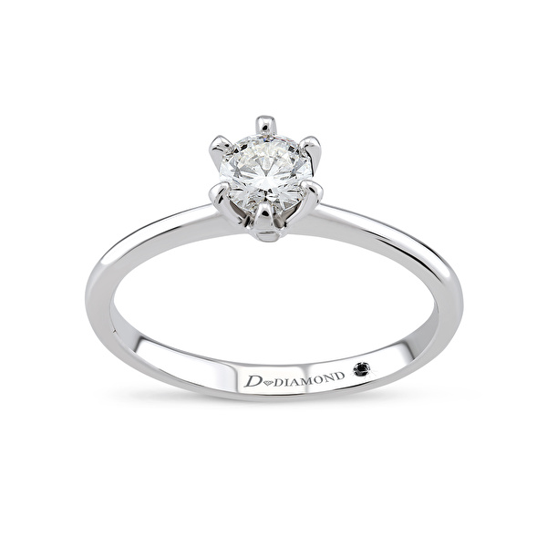 0,30 Karat Tektaş Pırlanta Yüzük