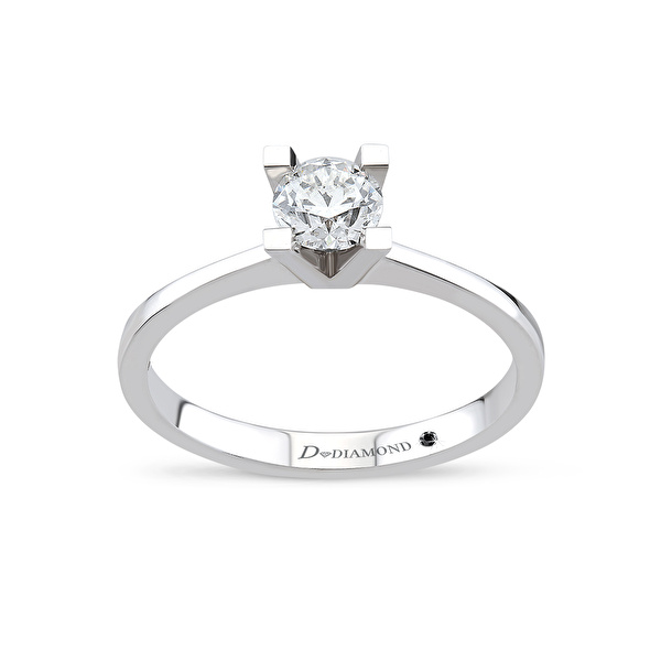 0,40 Karat Tektaş Pırlanta Yüzük