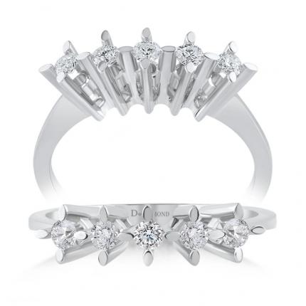 0,20 Karat Pırlanta Beştaş Yüzük 