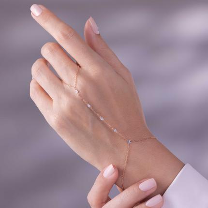 0,11 Karat Şahmeran Pırlanta Bileklik 