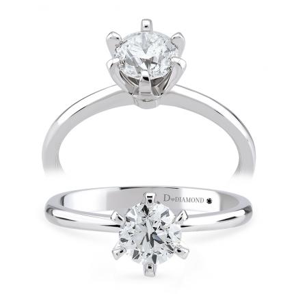 0,70 Karat Tektaş Pırlanta Yüzük